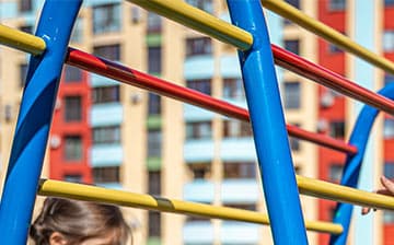 Metal Playground Equipment Painting In Gilbert