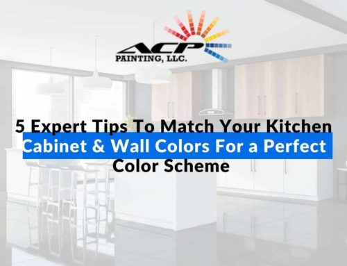 5 Expert Tips To Match Your Kitchen Cabinet & Wall Colors For a Perfect Color Scheme