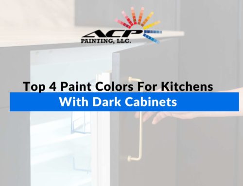 Top 4 Paint Colors For Kitchens With Dark Cabinets